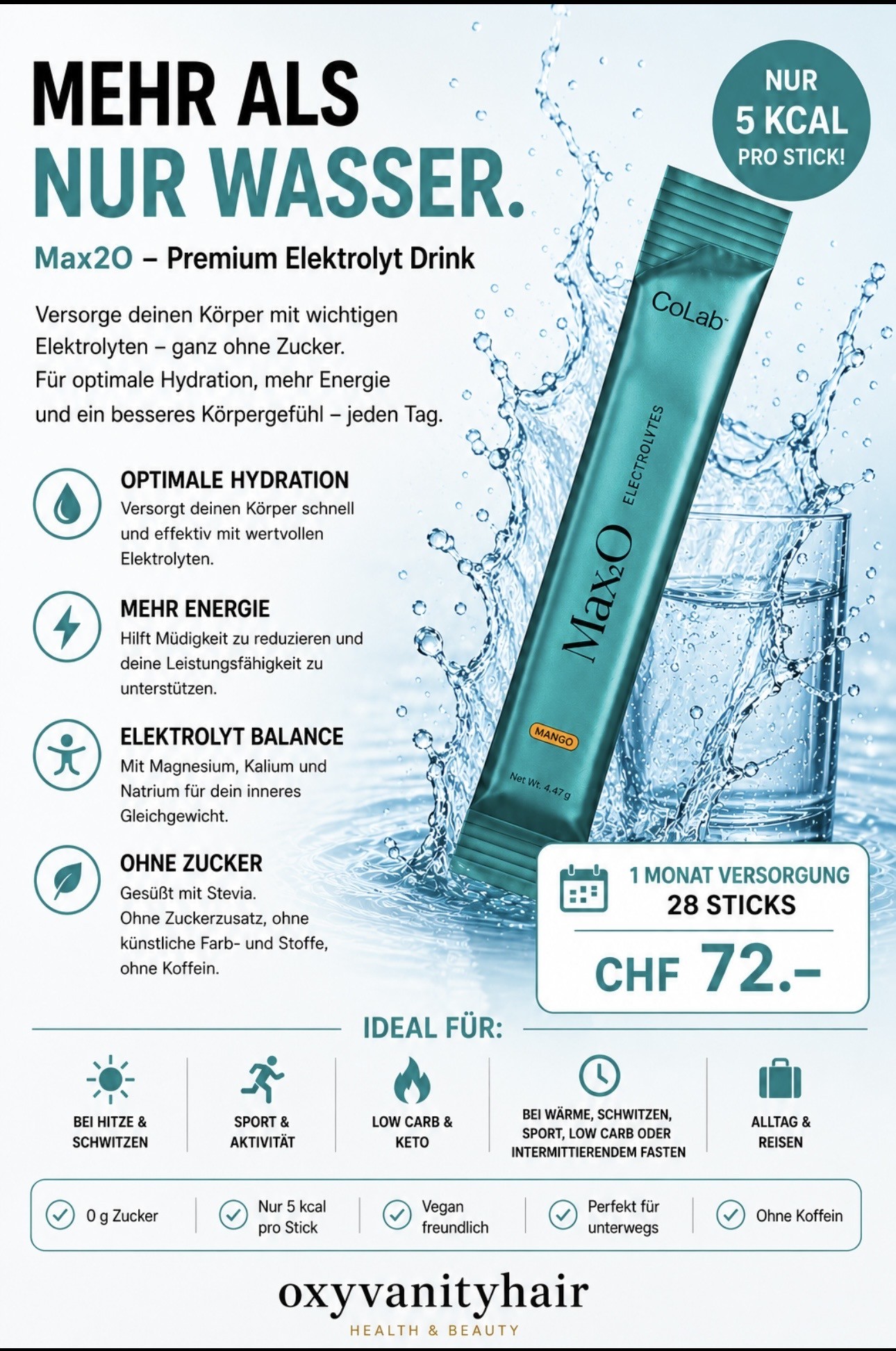 Max20 - Premium Elektrolyt Drink